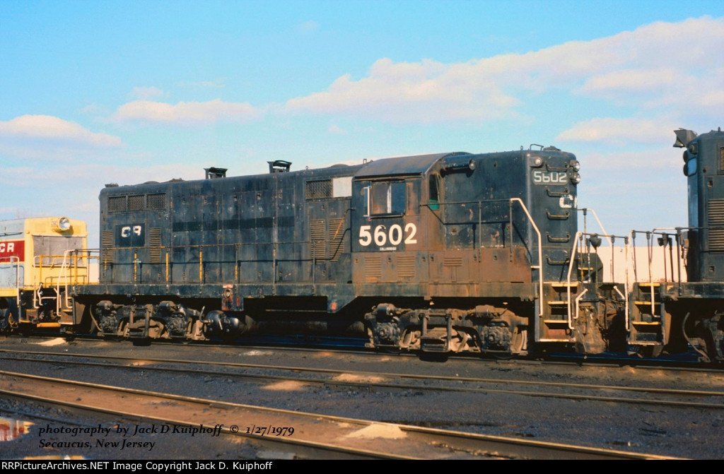 CR GP7, 5602, Secaucus, NJ. 1-27-1979